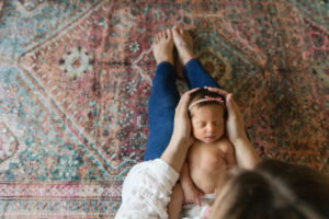 An In-Home, Lifestyle Newborn Session in Fort Worth