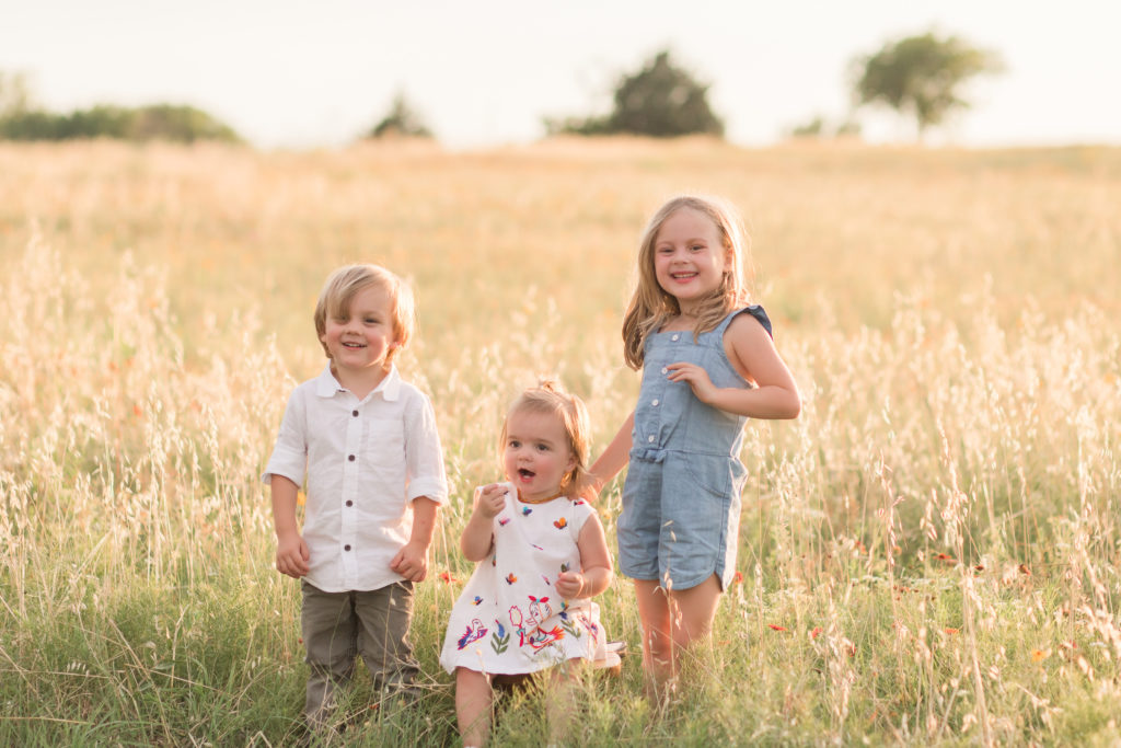 spring family photos in Fort Worth, TX